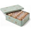 generico Biscottini Artigianali Monodose (100 Unità) per Meeting e Eventi - Confezione Regalo in Latta Stile Vintage