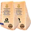 Antica Latteria Ducale Parmigiano Reggiano Dop 36 mesi da Allevamento e Agricoltura Sostenibili - Premiata Produzione Artigianale dal 1949 - Formaggio Naturalmente Privo di Lattosio ANTICA LATTERIA DUCALE (2kg - 2pz)