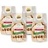 GOLOSITÁ DEI TRULLI Golosità dei Trulli | Taralli Pugliesi 4 Confezioni da 250 gr | Peperoncino | Tarallini Pugliesi con Olio Extravergine di Oliva | Snack per Aperitivo e Merenda