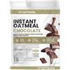 Vitastrong. VITASTRONG Farina d'Avena Instantanea - Gusto Cioccolato (1kg) | Fonte di Proteine (14g/100g) e Fibre | Basso Contenuto di Zuccheri | Base Naturale di Carboidrati Complessi per Porridge e Frullati