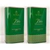 VP Val Paradiso Val Paradiso Olio Extravergine Di Oliva Italiano Biologico, Di Sicilia, 100% Italiano, Spremuto A Freddo - 2 Latte Da 1 L