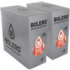 Generico SET 48 BOLERO DA 9 grammi Peach Preparato istantaneo polvere solubile in bustine Sticks per Bevande con Stevia e Vitamina C e Senza Zucchero ideale per fitness e diete