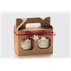 Apicoltura Colle Salera Miele biologico Italiano non Pastorizzato Confezione Regalo Scatola Doppia con 2 Vasi da 500gr | Apicoltura Colle Salera (Acacia-Millefiori)