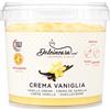 Dolcincasa.com Crema Spalmabile alla Vaniglia 500 Gr - Senza glutine - ottimo impiego nella Farcitura