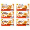 Zeus Party Kinder Kornetti - Croissant alla Pesca e Albicocca Kinder 6 Confezioni da 6 Cornetti