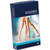 SIGVARIS Srl Sigvaris Cotton CO1 Gambaletto Punta Chiusa Taglia S Normal Colore Nature