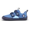 Affenzahn Scarpa a Piedi Nudi Cotone Lucky Strappo vegana Antiscivolo Flessibile Riflettente per L'Estate nelle Taglie 21-32 Rana - Verde