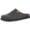 inblu Pantofole Uomo Ecofriends con Plantare in Vera Pelle Imbottito Estraibile