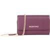 Valentino borsa a tracolla pochette Zero Re Wallet With Shoulder Strap Prugna mirtillo