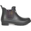 Barbour Wellington KINGHAM Stivale da Pioggia Nero