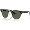 Ray-Ban Occhiali da sole unisex Rbr0504s Clubmaster Reverse, Nero su oro/verde scuro, 54 mm