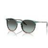 Ray-Ban RB2204-1394GK-54 - Occhiali da sole donna/uomo - Striped Blu Gradient Green