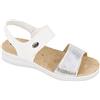 Valleverde Ciabatta Donna in Pelle Blu con Due Strappi 25333-BLU 36 EU