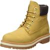Lumberjack Kristy, Stivaletti Bassi con Lacci Donna, Yellow/Dk Brown, 39 EU