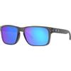 Oakley HOLBROOK OO 9102 Smoke Grey Opal/Prizm Sapphire 55/18/137 Occhiali da sole da uomo, Grigio, 55 EU