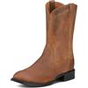 Ariat Men's Heritage Roper Western Cowboy Boot, Distressed Brown, 9.5 D US