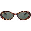 KOMONO Ana JR. Havana Kids Oval Sunglasses with UV Protection and Scratch-Resistant Lenses, For Girls and Boys Ages 6-11