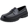 Toocool Scarpe Uomo Mocassini Oxford Polacchine Loafer Eleganti College Y185 [41,Nero]