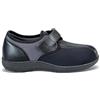 EXTRO STYLE - Scarpe Ortopediche Tecnica Gold 3, per Dolori Articolari e Deformità, Scarpe Antiscivolo Donna e Uomo con Tomaia in Microfibra e Licra, Plantare Estraibile, Nero, Taglia 47/48