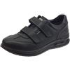 Grisport Scarpe Antistatiche Active in Pelle Nera con Doppia Chiusura a Strappo (Taglia 45)