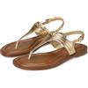 Michael Kors Sandalo Infradito Mandy da Donna, Nero, 40 EU