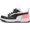 PUMA Sneakers Rebound V6 Lo per Bambini 32, White Black Pink Fruit