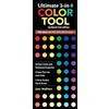 C & T Pub Ultimate 3-in-1 Color Tool: 24 Color Cards With Numbered Swatches,- 5 Color Plans for Each Color, 2 Value Finders Red & Green