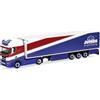 Herpa modello di camion Scania CS 20 HD semirimorchio frigorifero Heide Logistik/Jumbo Fischer, in scala 1:87, pezzo da collezione, modello tedesco, statuetta plastica