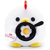 Snackles, peluche Serie 1 non da 35 cm di ZURU, peluche con accessorio snack (RUFUS)