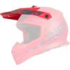 O'NEAL | Ricambi Casco Motocross | Moto Enduro | Visiera di ricambio 5SRS Casco HEXX | Visiera di ricambio 5SRS Casco HEXX | Rosso | Taglia unica