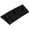 Anneome Diffusore Paraurti Posteriore Spoiler Posteriore Del Bagagliaio Nero Piccolo Accessori Esterni Auto Per Migliorare Stabilità e Aerodinamica Veicolo