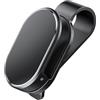 Huvqianu Porta Occhiali da Sole per Auto, Elegante Clip Multifunzione per Visiera, 6,9 x 3,5 cm, Organizer Versatile per Veicoli, Stabile e Portatile, per Occhiali da Sole, Soldi, Chiavi, Carte