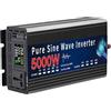 AIDLMBG Inverter Convertitore Tensione Alimentazione Portatile Da CC A CA 50Hz 60Hz Inverter Solare Inverter A Onda Sinusoidale Pura 12V 220V 110V 2000W 4000W 5000W Invertitore(12V,110V 60HZ_5000W)