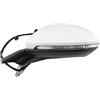 BLASHRD Specchietto Retrovisore Pieghevole Elettrico per Auto Specchietto Riscaldante con Luce per Golf 7 MK7 2014-2016 5GG 857507 Un Sinistra