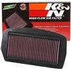 K&N ya-6004 K & N filtro aria di ricambio adatto a Yamaha FZ6/Fazer; 04 - 09 (filtri aria Powersports)