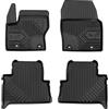 IMJ-Global Tappetini Auto Gomma No. 77 su Misura Compatibili con Ford C-Max II 2010-2019 distanza tra bottoni 25,5 cm, Set Completo di Tappeti Auto TPE per Migliorare Look e Sportività