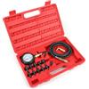 Wiltec Tester per Pressione Olio Motore Auto Set da 12 Pezzi misuratore Pressione Olio