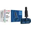 Bosch F026C00468, QF0468, Sensore TPMS programmabile Quick Fit, Sensore di Controllo della Pressione dei Pneumatici con valvola in Metallo Color Nero, 433.92 MHz
