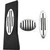 LEIFEIS Auto Pedali Poggiapiedi Per MINI Per Cooper Per Uno Per Hatch Per Hardtop Per Countryman Per JCW R56 R60 R61 F54 F55 F56 Pedali auto Gas Freno Frizione Resto Pedale Pedaliera auto(AT with rest)