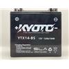 Kyoto battery AGM YTX14-BS SLA | Batteria di ricambio da moto per BMW F 650 GS 2008/2012