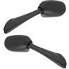 Warner Brothers COPPIA SPECCHIETTI SPECCHIETTI YAMAHA T-MAX 500 2001-2006 MISURA SPECIFICA MANUBRIO VETRO PIATTO