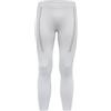 Tucano Urbano sottotuta Moto, Scooter, Ciclismo DOWNSKIN Uomo. Pantalone Tecnico Seamless Lungo. Intimo Termico Senza Cuciture. Calzamaglia in Tessuto Tecnico antimicrobico. Bianco. Taglia S-M