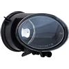 GV-ZONE destra fendinebbia lato passeggero paraurti anteriore fendinebbia luce corrente alogena lampadina anteriore fendinebbia fari fendinebbia compatibile con audi tt 8j 2006 2007 2008 2009 2010 2011