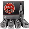 NGK 7131 BPR6ES Standard Spark Plug, Pack of 4