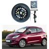D'ANGELO 1988 Kit Ruotino di Scorta 16 compatibile con Ford Ka+ (09/2016>) con Cric, Chiave e Sacca
