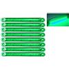 HULX Luci di Posizione per Auto, 10 Pezzi Indicatori di Direzione per Auto Indicatori di Direzione Laterali per Auto 12SMD LED 24V (Verde)