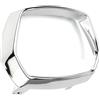 HONGYISM Per Vespa Per Sprint 50 125 150 Telaio Copri Faro Anteriore Per Moto Protezione Faro Anteriore In Plastica ABS Accessori Faro Fanale Anteriore(D'argento)