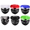 JaneShop Faro moto 4 occhi doppio per Apollo DC 12V 18W applicabile Double Sport Motocross Street Fighter Dirt Bike (Bianco + nero)