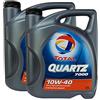 TOTAL_bundle Olio motore Total Quartz 7000 10W-40, 5 litri, 2 pezzi