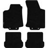 Kovvar Basic Tappetini auto per Volkswagen Golf 4 | 1997-2003 | 4 pezzi | Feltro agugliato 5 mm | Versione: Cabrio | Moquette su misura | Antiscivolo | Bordo effetto nabuk | 1625 g/m²